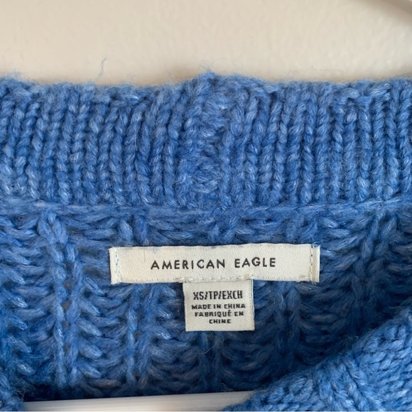 AMERICAN EAGLE Sweater (XS, Blue) - Picture 3 of 4